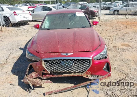 2021 Genesis G70 2.0T Rwd из США, поврежденный, VIN KMTG64LAXMU076561